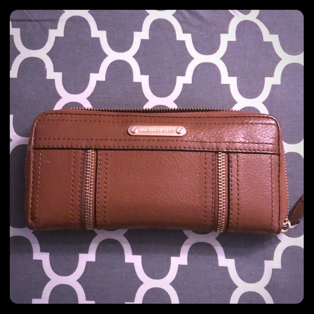 Michael Kors full-zip wallet